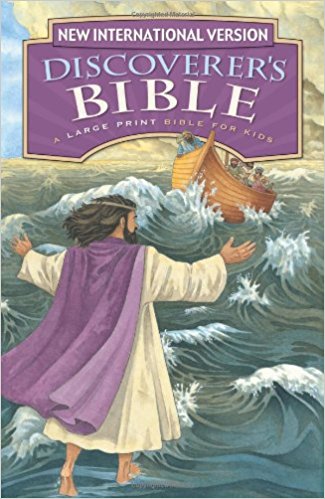 Children's Bible Story Book - NIV Large Print Bible