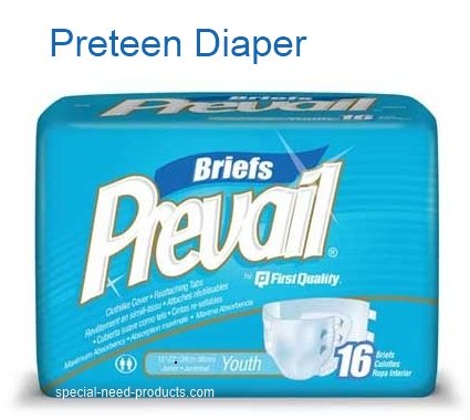 preteen diaper